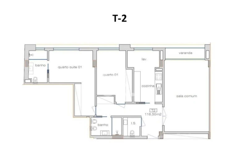 Apartamento T2 para Venda em Cedofeita, Santo Ildefonso, Sé, Miragaia, São Nicolau e Vitória Foto 22
