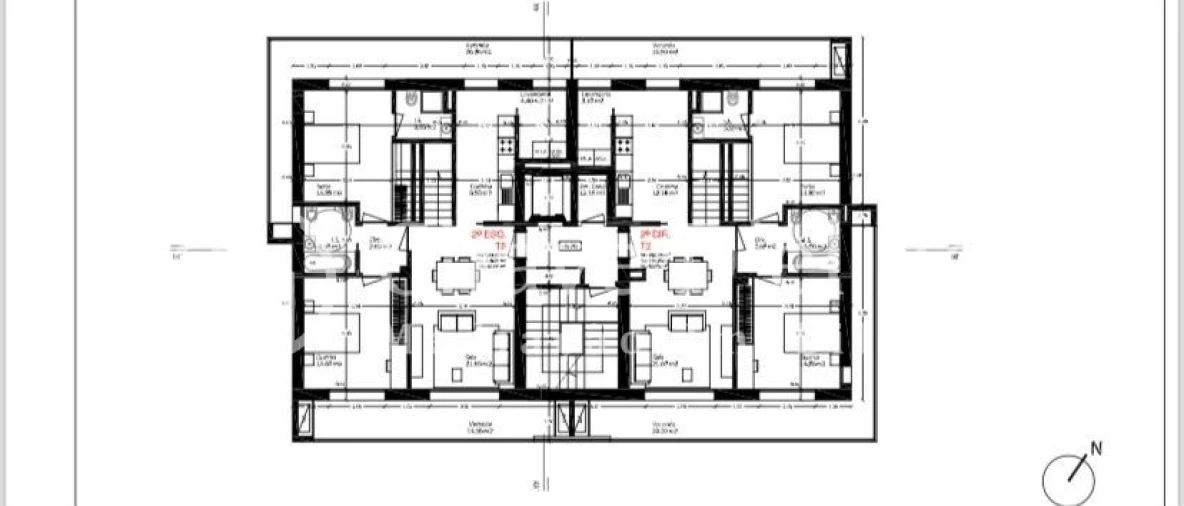 Apartamento T2 para Venda em Abraveses Foto 3