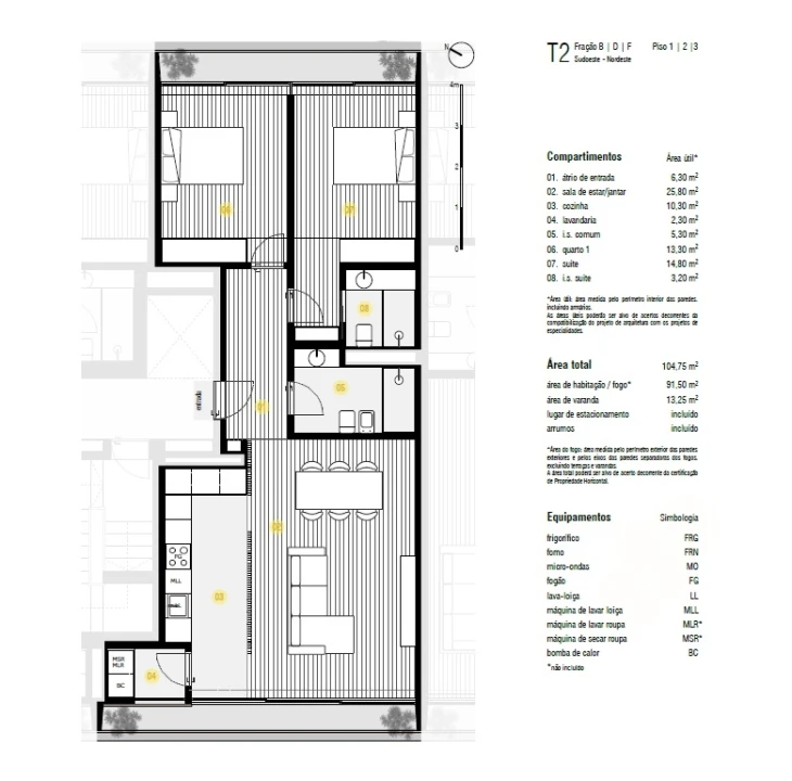 Apartamento T2 para Venda em Canidelo Foto 21