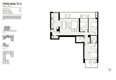 Apartamento T3 para Venda em Aguas Santas