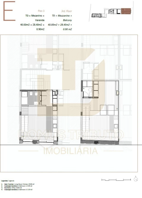 Apartamento T1 para Venda em Matosinhos e Leça da Palmeira