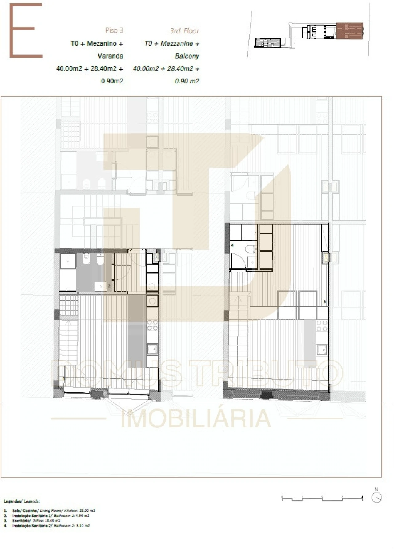 Apartamento T1 para Venda em Matosinhos e Leça da Palmeira Foto 18