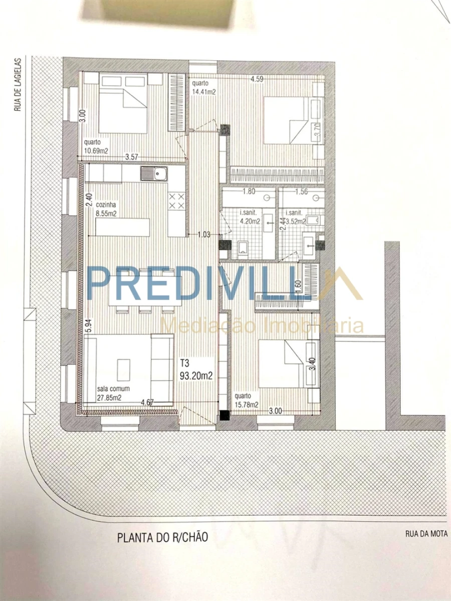 Apartamento T3 para Venda em Vilar de Pinheiro Foto 22