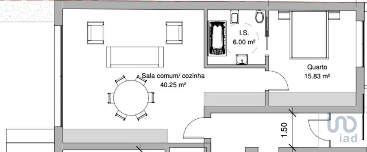 Apartamento T1 para Venda em Estômbar e Parchal Foto 6