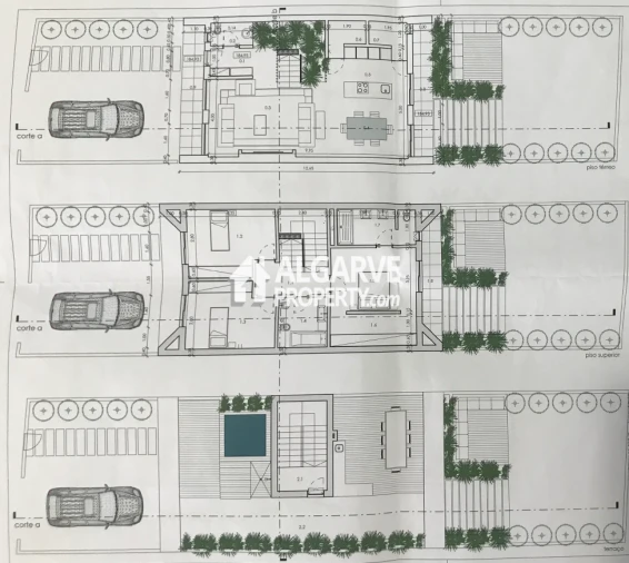 Moradia T3 para Venda em Loule (São Sebastião) Planta 1