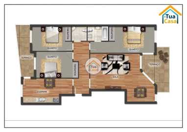 Apartamento T3 para Venda em Olhão