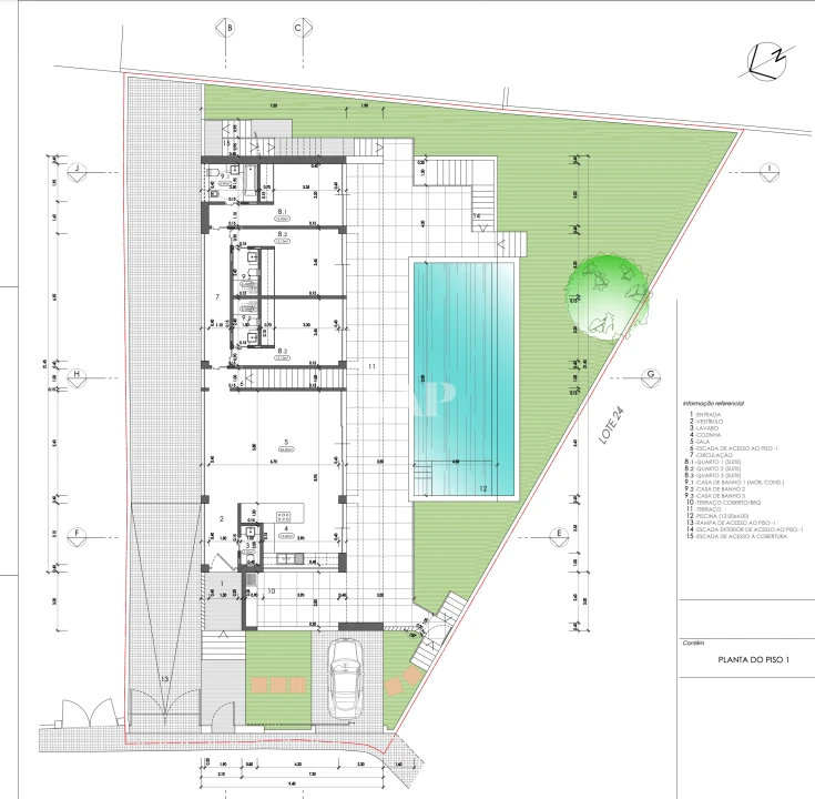 Moradia T3 para Venda em Quarteira Planta 5