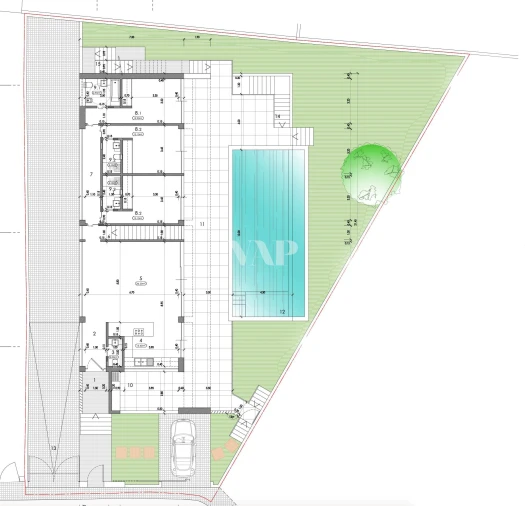 Moradia T3 para Venda em Quarteira Planta 1
