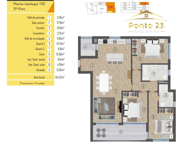 Apartamento T3 para Venda em Funchal (Santa Luzia) Foto 4