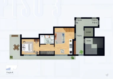 Apartamento T2 para Venda em Repeses e São Salvador