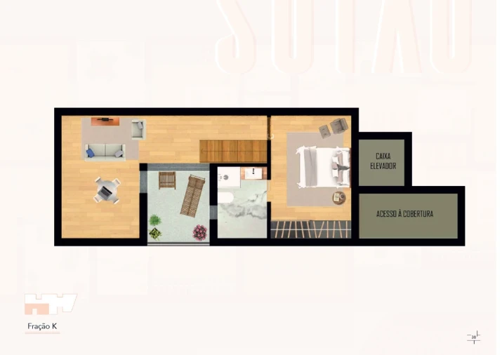 Apartamento T2 para Venda em Repeses e São Salvador Foto 7