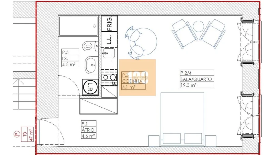 Apartamento para Venda em Cedofeita, Santo Ildefonso, Sé, Miragaia, São Nicolau e Vitória Foto 25