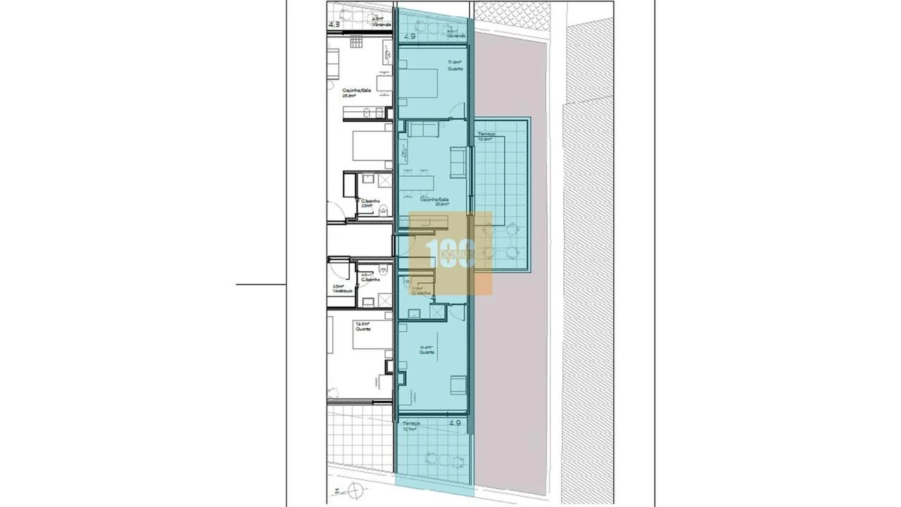 Apartamento T2 para Venda em Cedofeita, Santo Ildefonso, Sé, Miragaia, São Nicolau e Vitória Foto 25