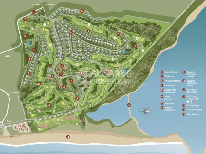 Terreno para Venda em Lagos (São Sebastião e Santa Maria) Planta 1