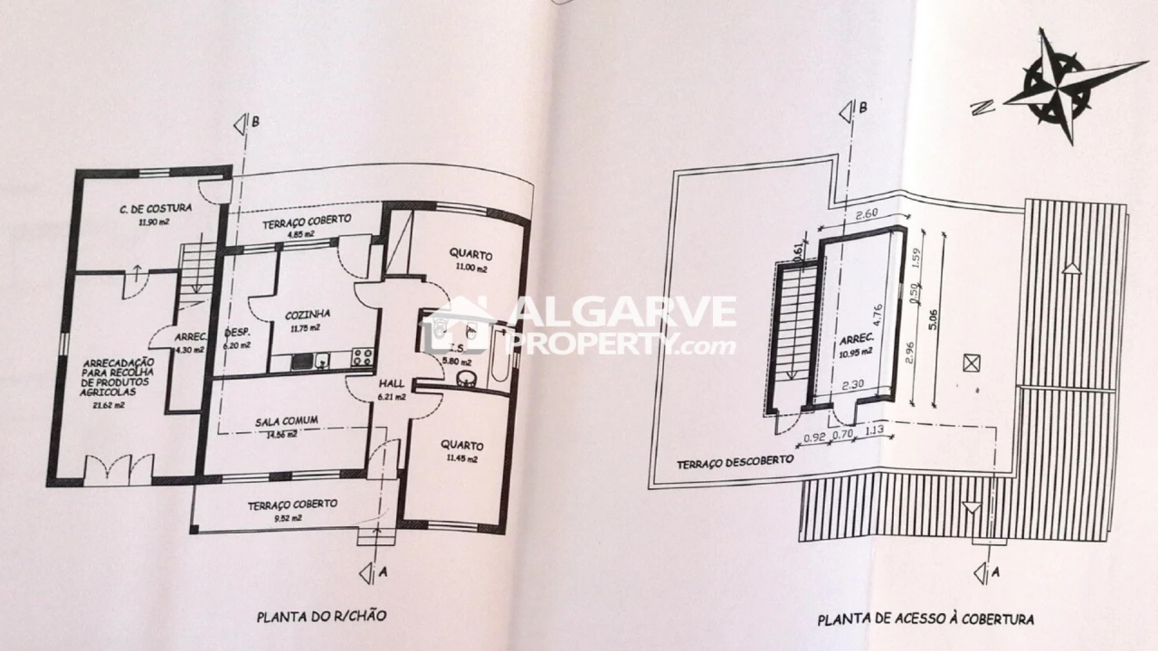 Moradia T4 para Venda em Santa Barbara de Nexe Planta 4