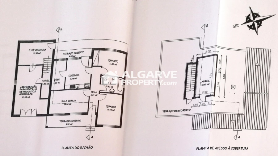 Moradia T4 para Venda em Santa Barbara de Nexe Planta 4