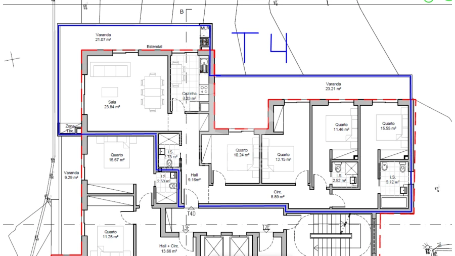 Apartamento T4 para Venda em Portimão Foto 5