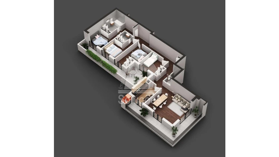 Apartamento T4 para Venda em Portimão Foto 4