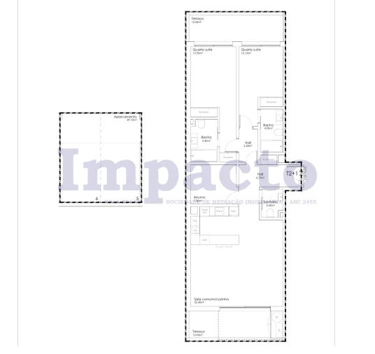 Apartamento T2 para Venda em São João da Madeira Foto 20