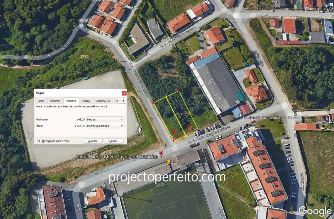 Terreno para Venda em Paços de Brandão Foto 1