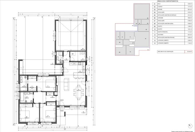 Moradia T3 para Venda em Pedreiras Foto 12
