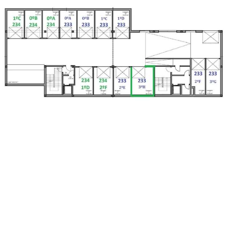 Apartamento T4 para Venda em Viseu Planta 3