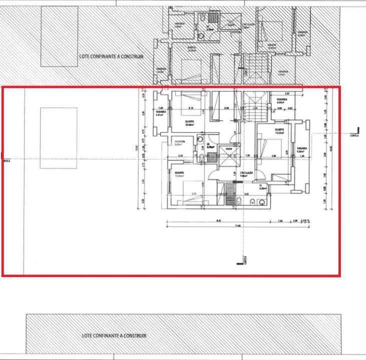 Apartamento T4 para Venda em Corroios Planta 2
