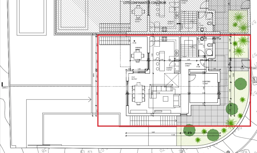 Apartamento T4 para Venda em Corroios Planta 1