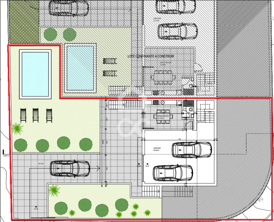 Apartamento T4 para Venda em Corroios Planta 3