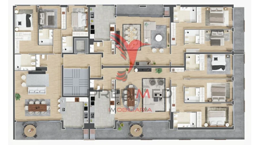 Apartamento T3 para Venda em Real, Dume e Semelhe Foto 15
