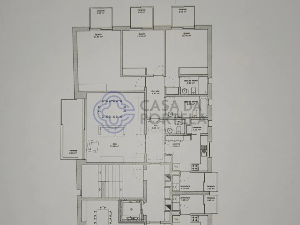 Apartamento T3 para Venda em Mafamude e Vilar do Paraíso Foto 16