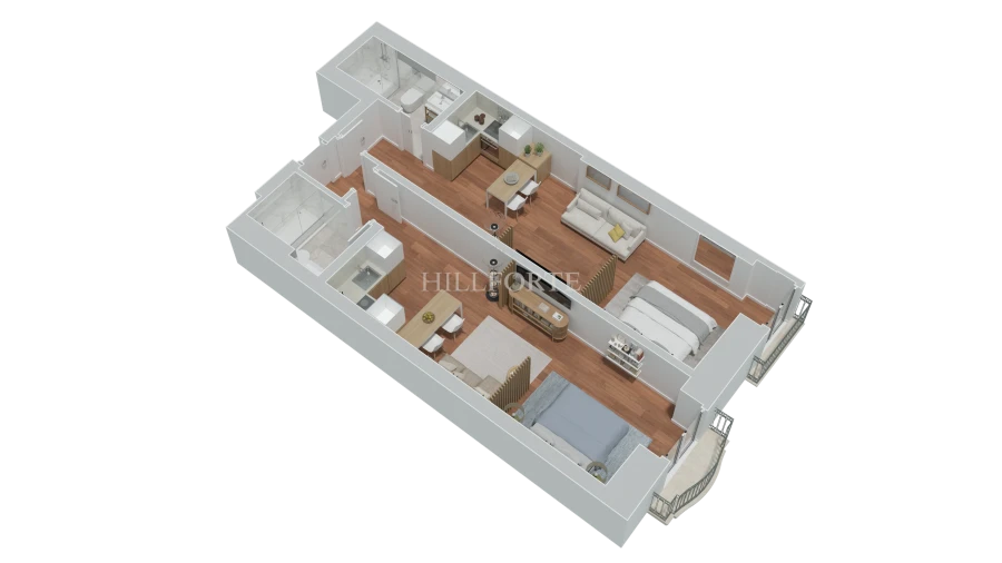 Apartamento T2 para Venda em Cedofeita, Santo Ildefonso, Sé, Miragaia, São Nicolau e Vitória Planta 1