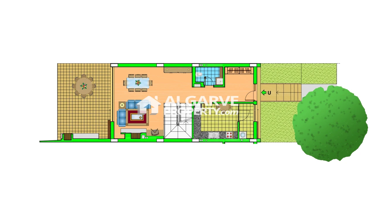 Apartamento T5 para Venda em Quarteira Planta 4