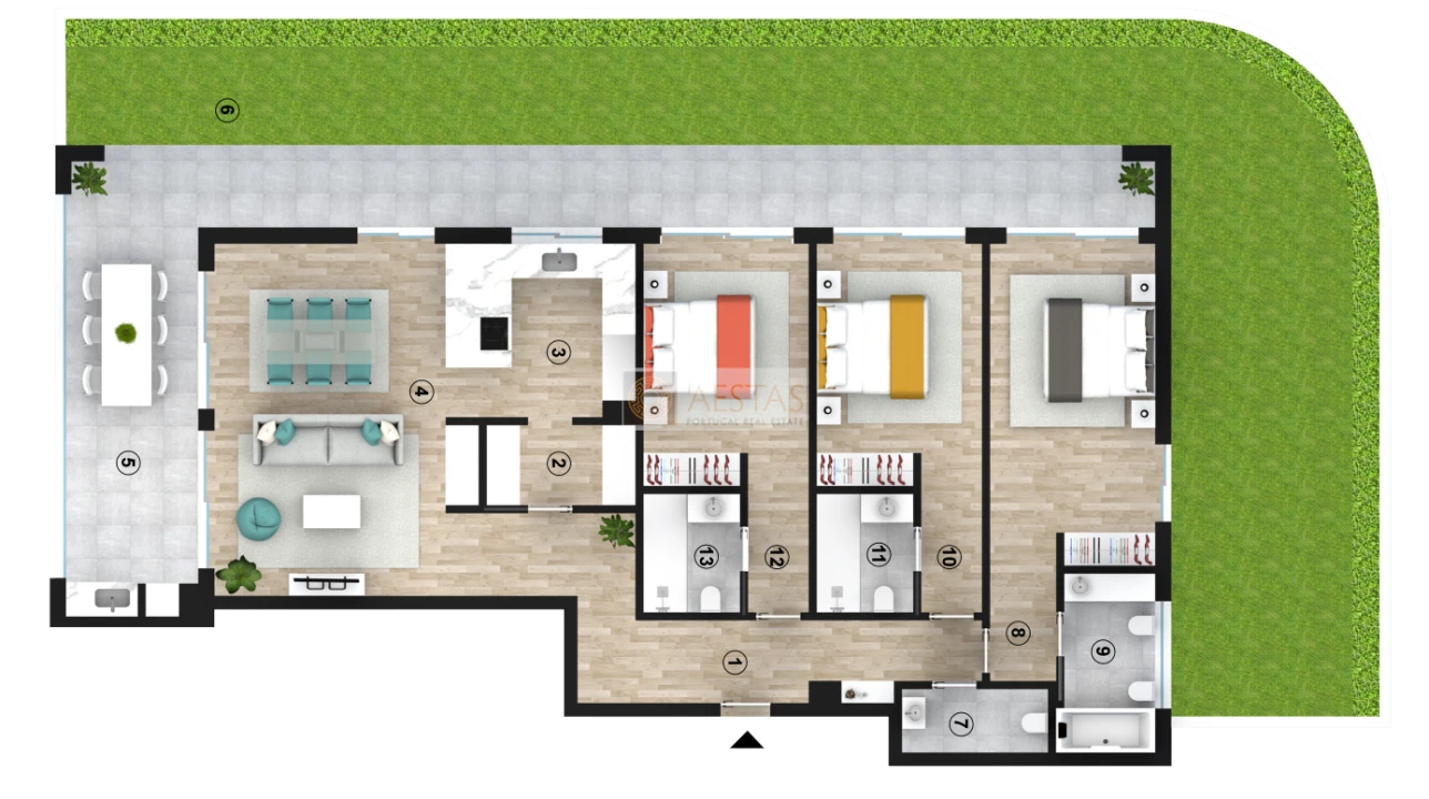 Apartamento T3 para Venda em Alvor Foto 24