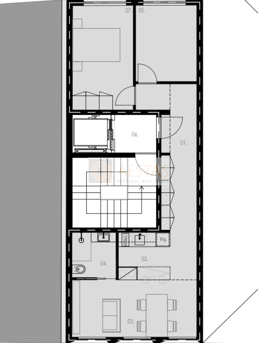 Apartamento T1 para Venda em Cedofeita, Santo Ildefonso, Sé, Miragaia, São Nicolau e Vitória Foto 5