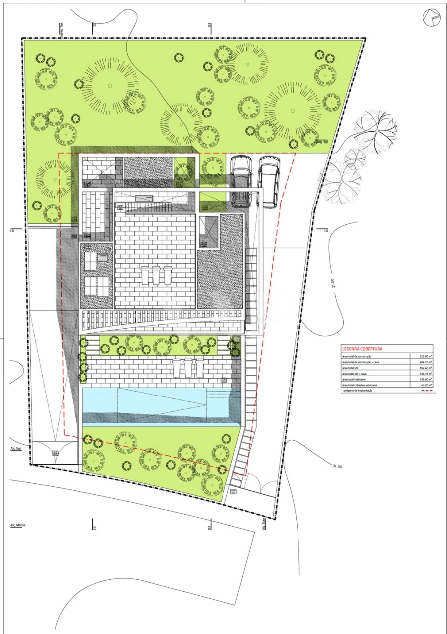 Moradia T4 para Venda em Quarteira Planta 4