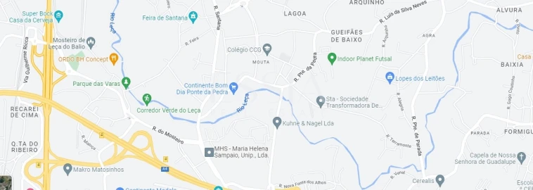 Terreno para Venda em Custóias, Leça do Balio e Guifões