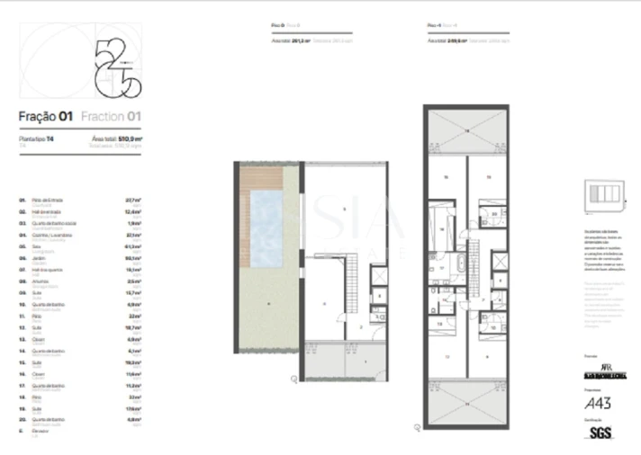 Apartamento T4 para Venda em Aldoar, Foz do Douro e Nevogilde Foto 15