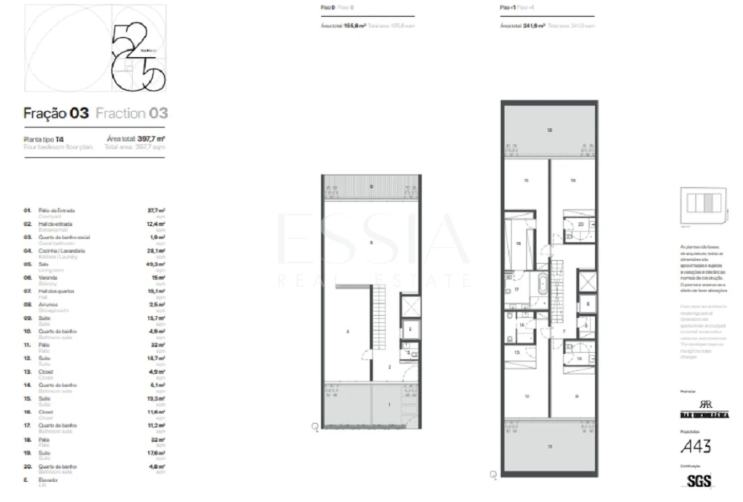 Apartamento T4 para Venda em Aldoar, Foz do Douro e Nevogilde Foto 14