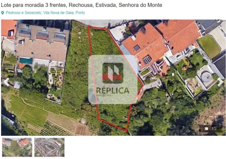Terreno para Venda em Pedroso e Seixezelo Foto 3