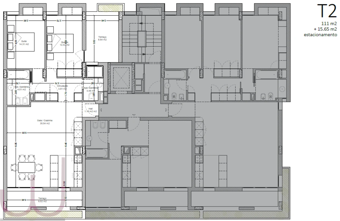 Apartamento T2 para Venda em Quelfes Foto 11