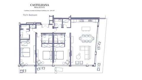 Apartamento T3 para Venda em Belém