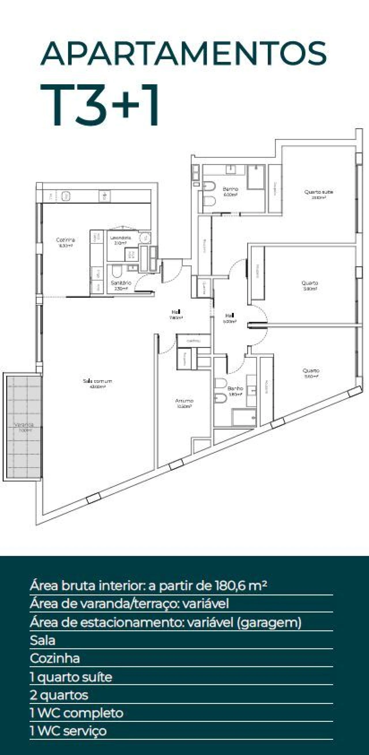 Apartamento T4 para Venda em Arcozelo Foto 15