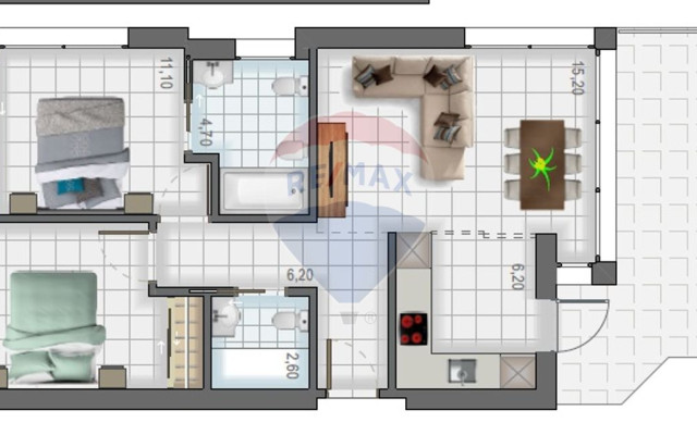 Apartamento T2 para Venda em Albufeira e Olhos de Água