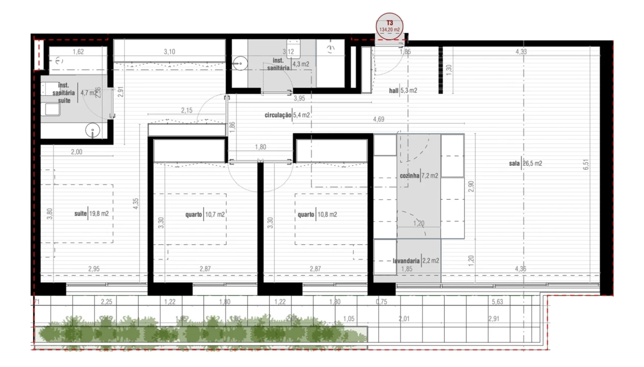 Apartamento T3 para Venda em Matosinhos e Leça da Palmeira Foto 33