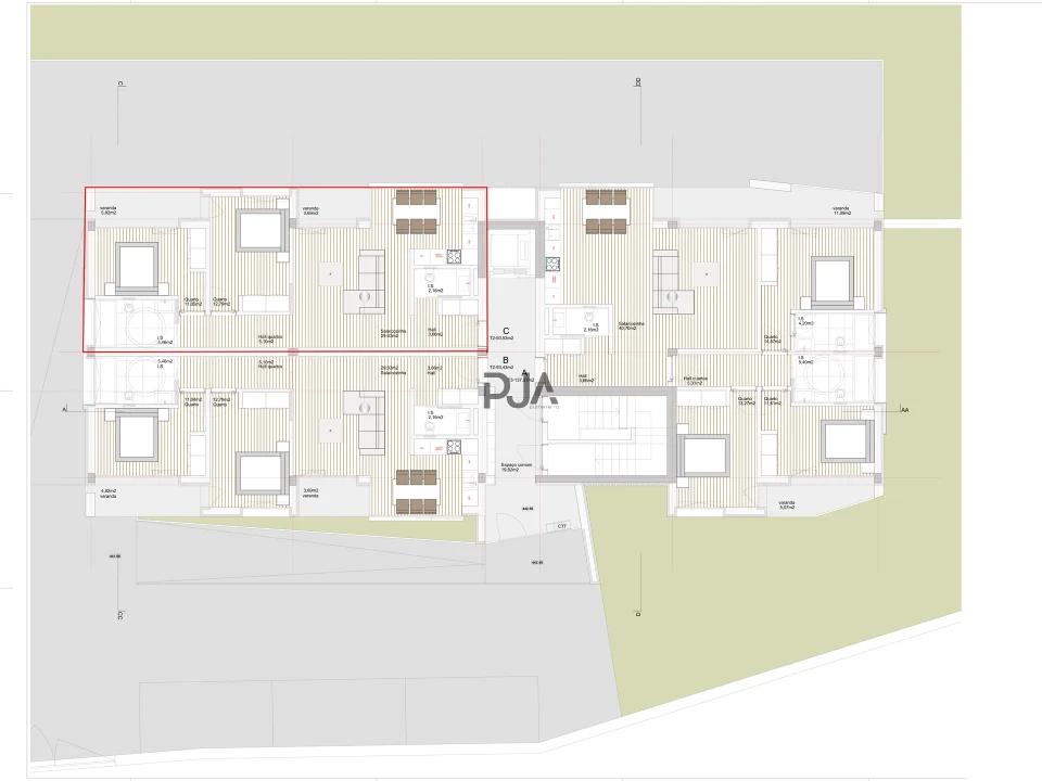 Apartamento T2 para Venda em Rio de Loba Foto 14