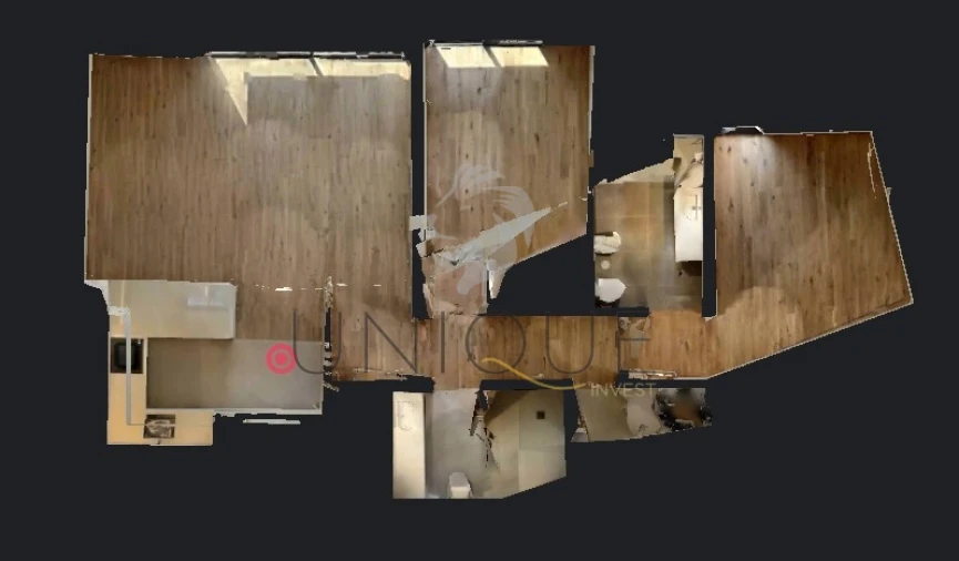 Apartamento T2 para Venda em Glória e Vera Cruz Planta 1