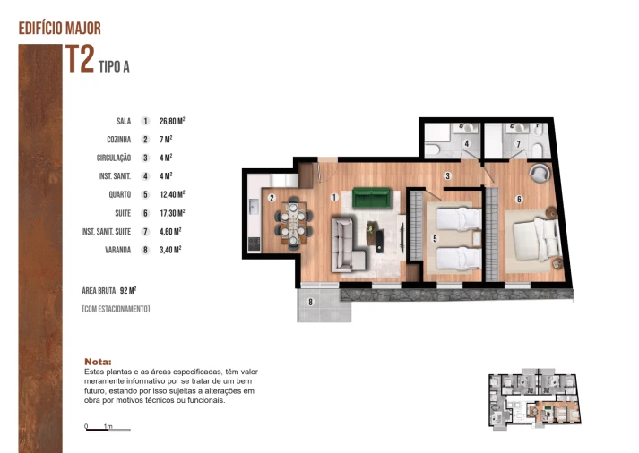 Apartamento T2 para Venda em Funchal (Se) Foto 6