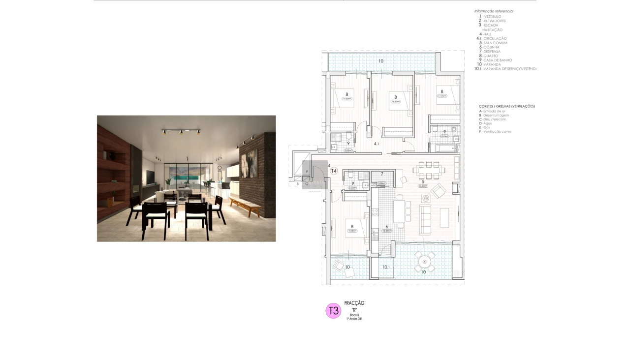 Apartamento T4 para Venda em São Brás de Alportel Foto 7