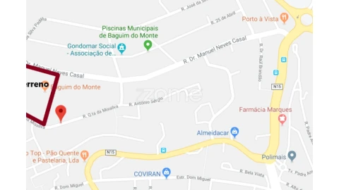 Terreno para Venda em Baguim do Monte (Rio Tinto)